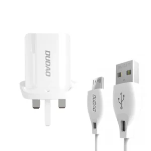 شارژر دیواری دودا مدل A2UK-M به همراه کابل تبدیل microUSB کد B20131