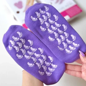 جوراب ژله ایی ترک پا SPA مدل SGS رنگ بنفش کد 1639546 کد B19821
