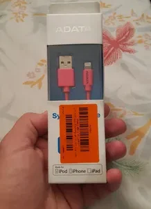 کابل تبدیل USB به لایتنینگ ای دیتا مدل Sync And Charge طول 1 متر کد B20975