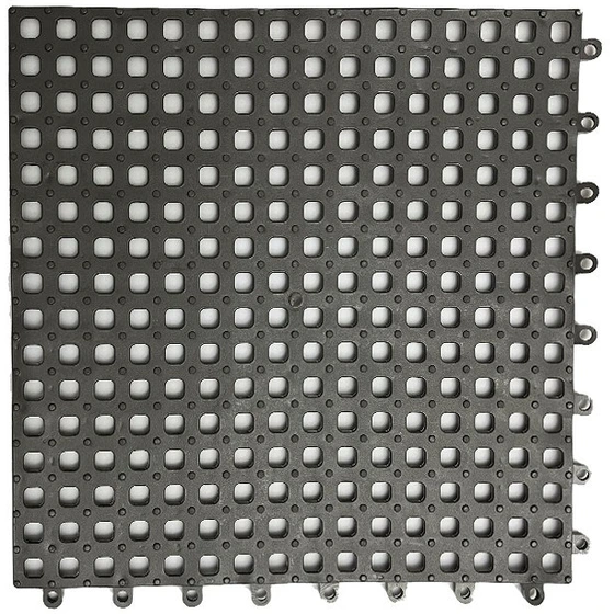 کفپوش آبیکو مشبک ضد لغزش مدل مجموعه 9 عددی - طوسی تیره کد B21114