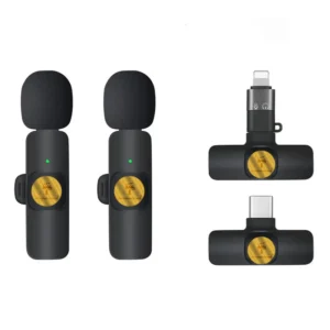 ست میکروفن بی سیم کروماکی لند مدل GO PLUS با درگاه اتصال Type C کد B21177