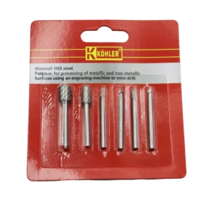 فرز چوب ساب الماسه کوهلر مدل شیار باز کد YP-3.17MM-4CM مجموعه 6 عددی کد B21187