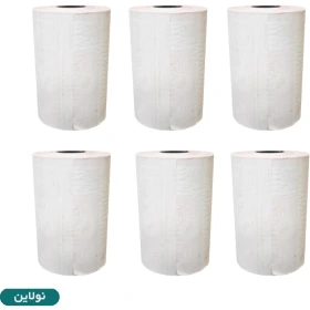 رول کاغذ کارتخوان 16 متری پشت سفید بسته 10عددی کد B21205