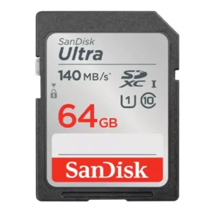 کارت حافظه SD سن‌دیسک Ultra ظرفیت 64 گیگابایت سرعت 140MB/s کدB21279