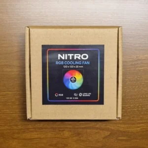 فن کیس نیترو مدل 1212 RGB کد B21350