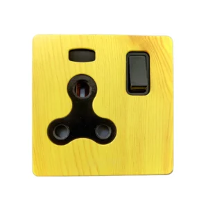 پریز توکار مدل ادمور کد 02 زرد کد B52