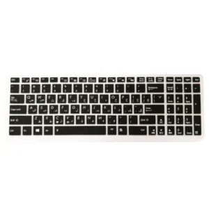 حافظ کیبورد با حروف فارسی مدل Crystal Guard مناسب برای لپ تاپ ایسوس کد B119