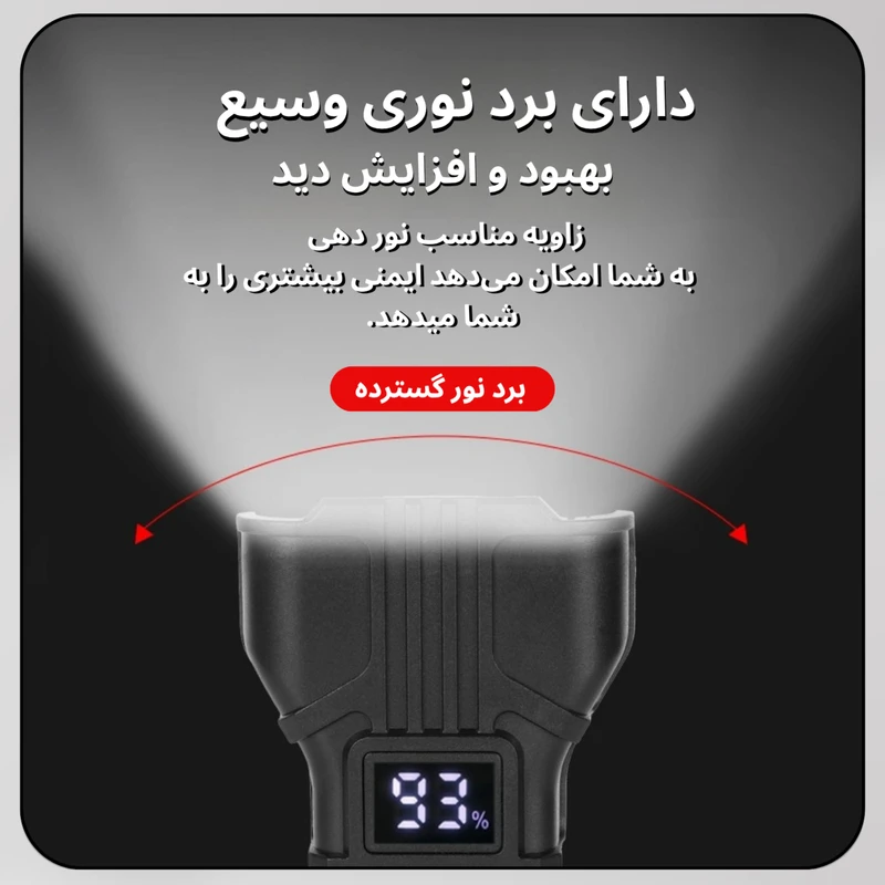 چراغ جلوی دوچرخه لومیکس مدل LX-900 کد B21725