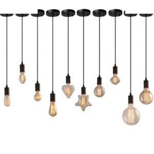 چراغ آویز لوستر ماد مجموعه 10 عددی کد B21685