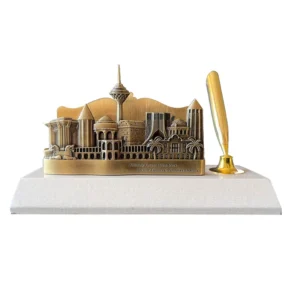 قلمدان و جای کارت رومیزی ریما مدل ایران کد B21858