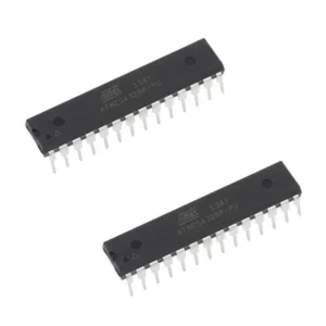میکروکنترلر مدل ATMEGA328P-PU بسته 2 عددی کد b22027